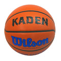 Load image into Gallery viewer, Customized Wilson Evolution Blue Basketball with Black Text
