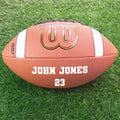 Load image into Gallery viewer, Customized Personalized Wilson GST Football White Text
