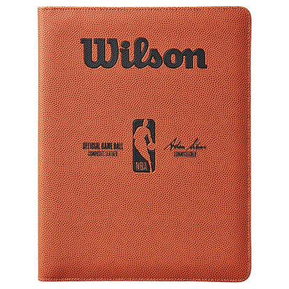 Customized Wilson NBA Basketball Padfolio Blank 