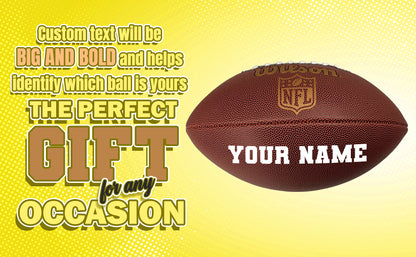 Customized Personalized Wilson NFL Ignition Football