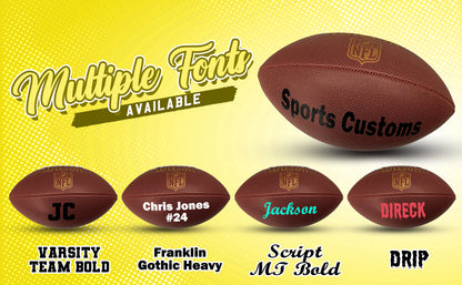 Customized Personalized Wilson NFL Ignition Football