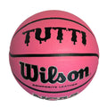 Load image into Gallery viewer, Customized Personalized Wilson Pink Basketball Black Text
