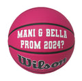 Load image into Gallery viewer, Customized Personalized Wilson Pink Basketball White Text
