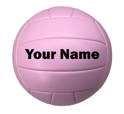 Customized All Pink Volleyball  You Name