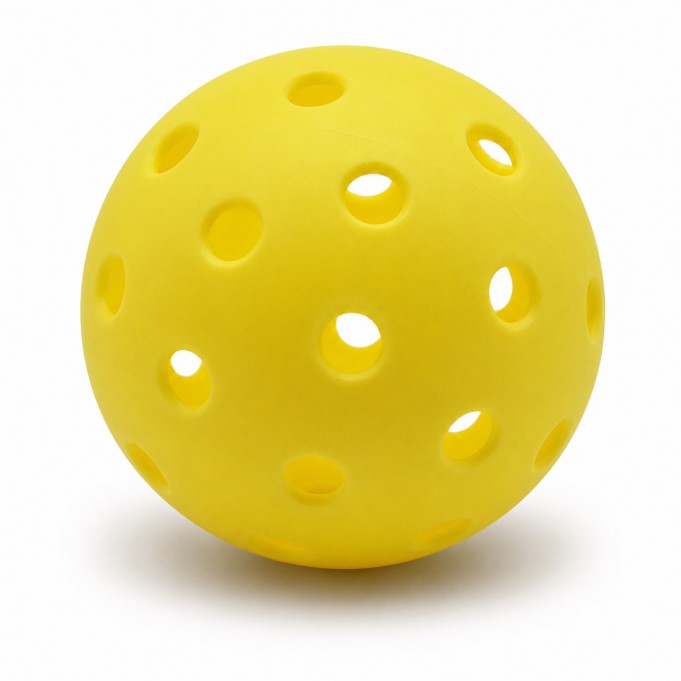 Customized Blank Pickle Balls, 6 Pack X40 Outdoor Pickleballs blank image