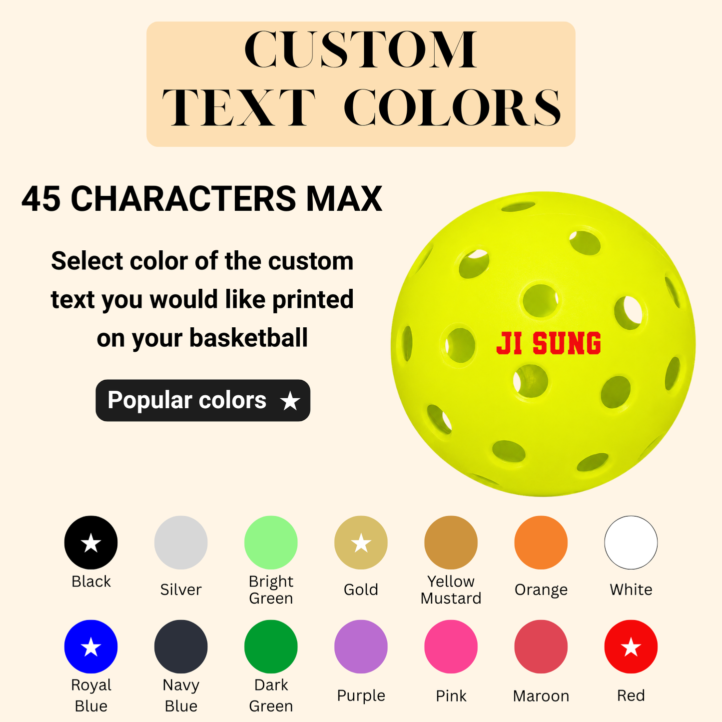 Customized Franklin Pickle Balls, 3 Pack X40 Outdoor Pickleballs multi color image