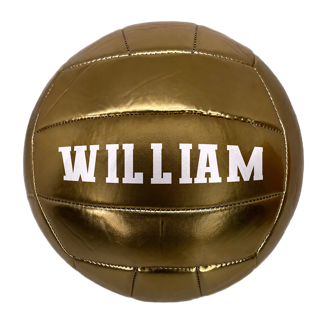 Customized Gold Volleyball Personalized Volleyball D