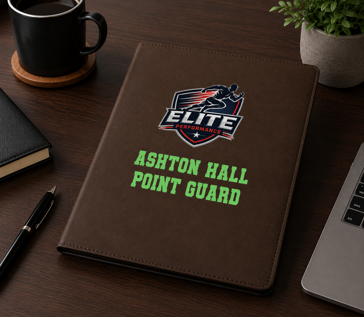 Lifestyle image of Customized Leather Padfolio