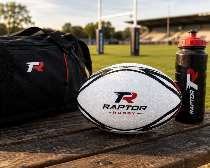 Lifestyle image of a Customized Rugby Ball.