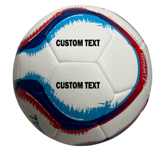 Customized Senda Futsal Ball, Belem Training Ball with custom text printed on it