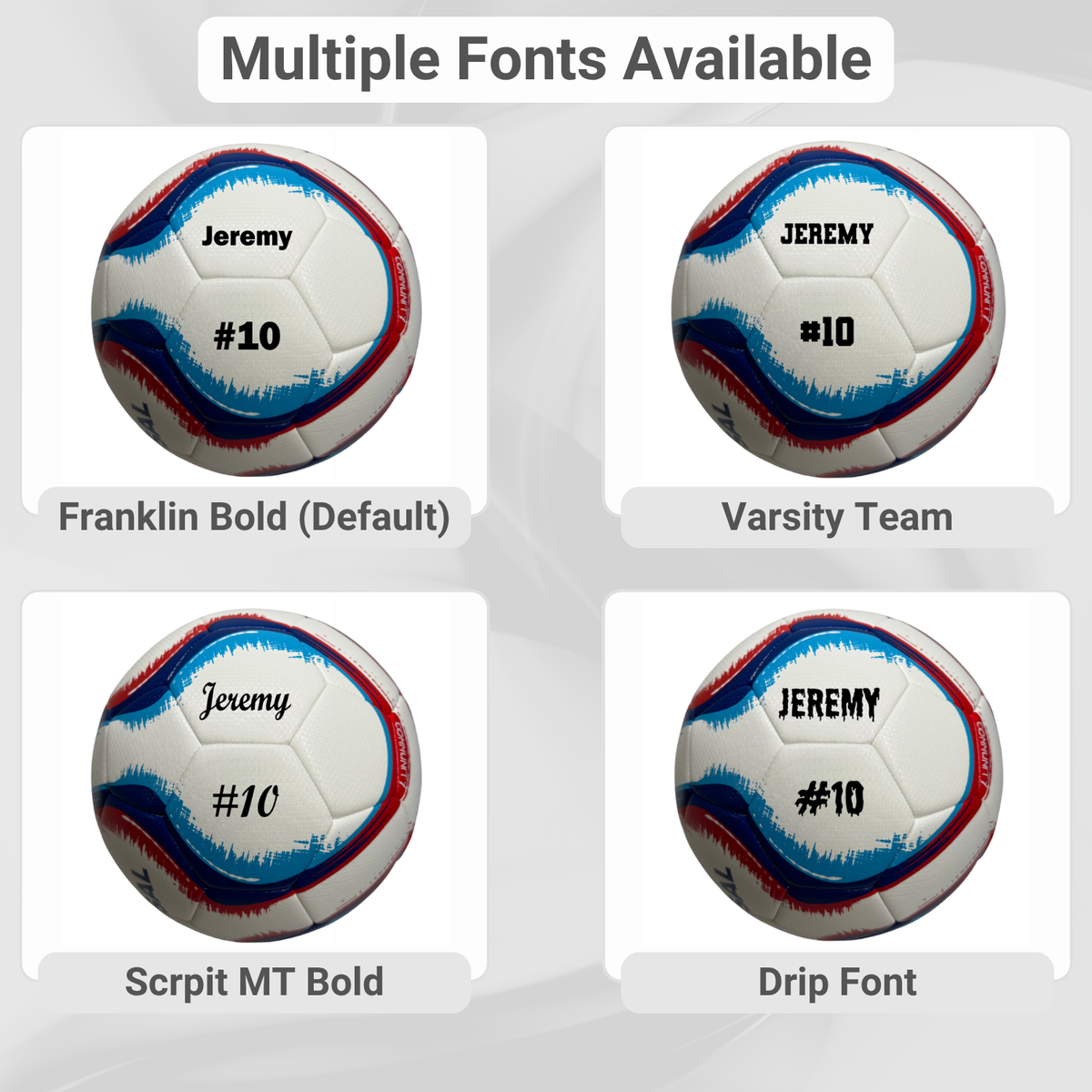 Customized Senda Futsal Ball, Belem Training Ball multi font image