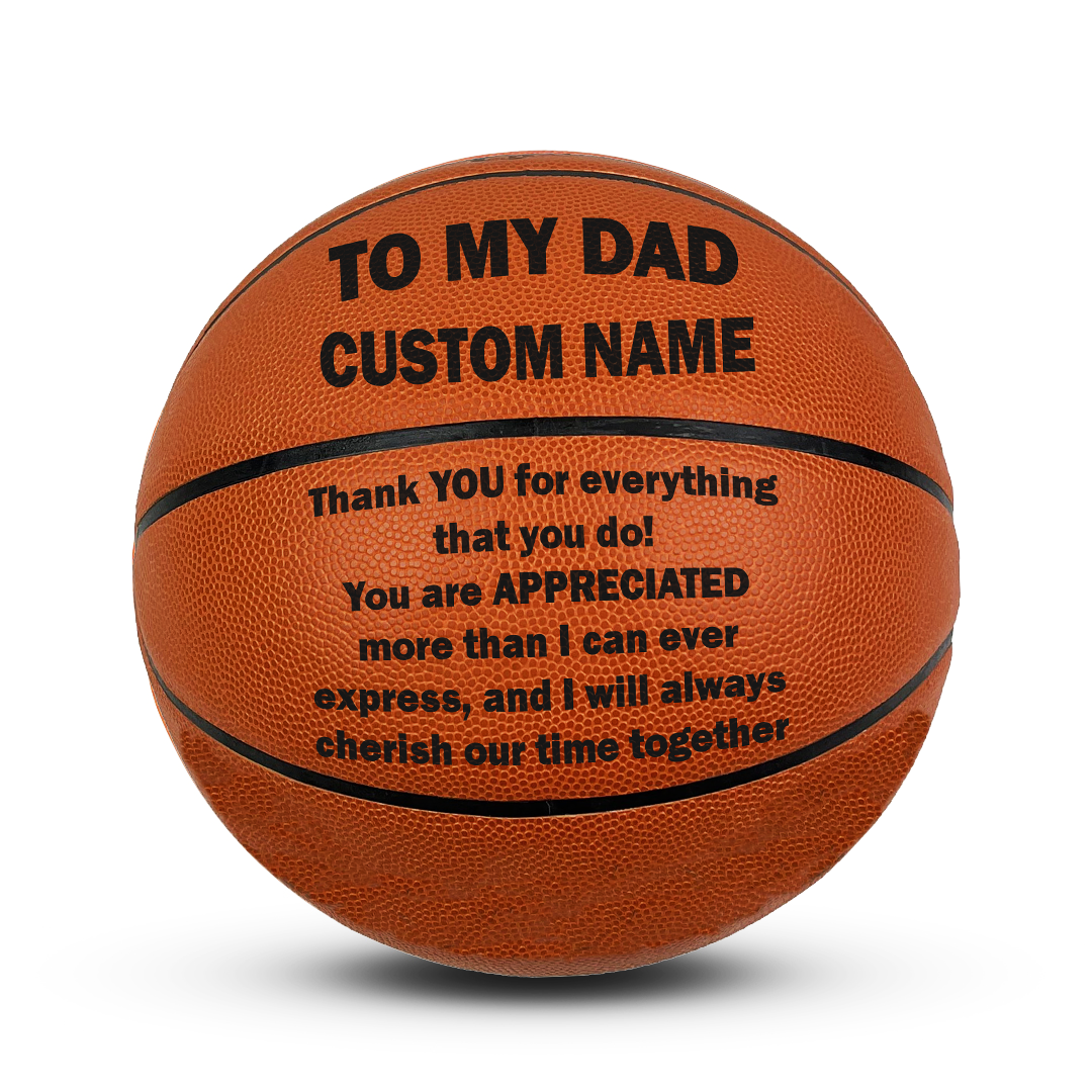 Customized To My Dad Basketball Father Personalized Gift