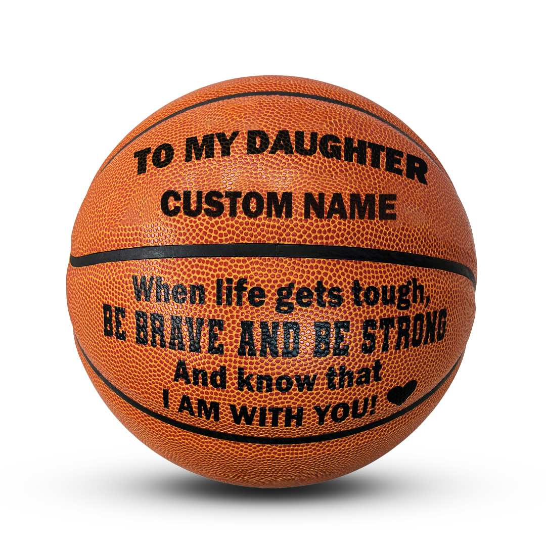 Customized To My Daughter Basketball Player Girl Gift