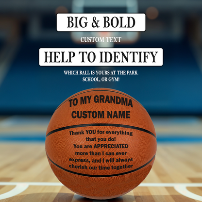 Personalized Big & Bold Custom Text Perfect Gift Players Grandma
