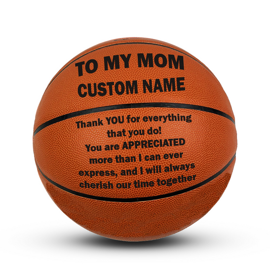 Customized To My Mom Basketball Player Perfect Gift