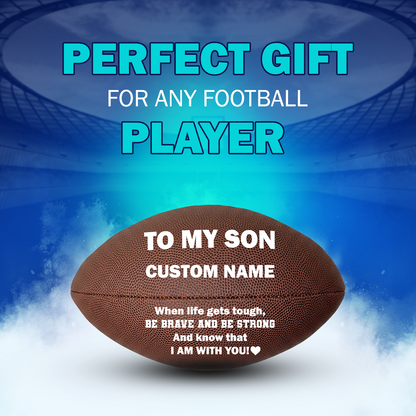 Customized Perfect Gift To My Son Football Player