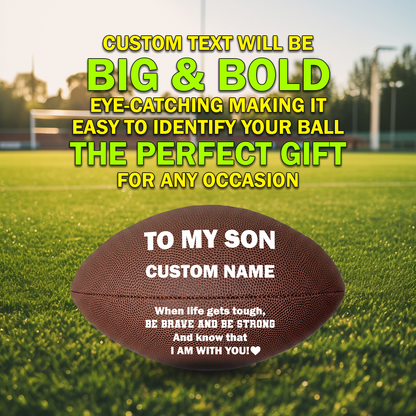 Personalized Big & Bold Custom Text Perfect Gift Players To my Son
