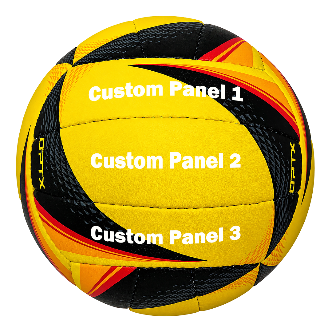 Customized Wilson NCAA OPTX Game Volleyball Franklin Gothic Font with UV Print