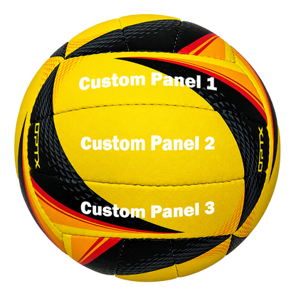 Customized Wilson NCAA OPTX Game Volleyball Franklin Gothic Font with UV Print