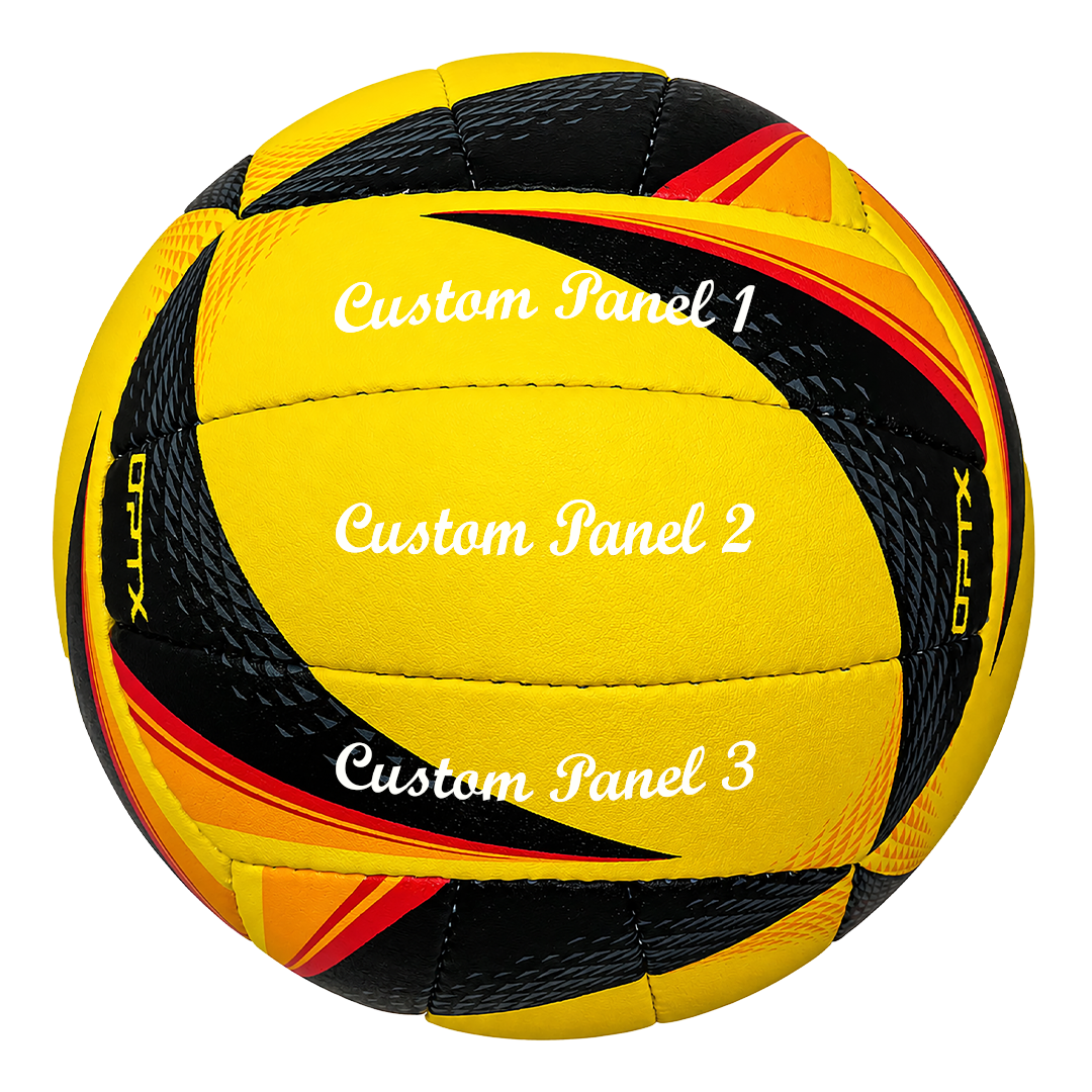 Customized Wilson NCAA OPTX Game Volleyball Script MT Bold Font with UV Print