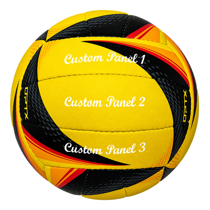 Customized Wilson NCAA OPTX Game Volleyball Script MT Bold Font with UV Print