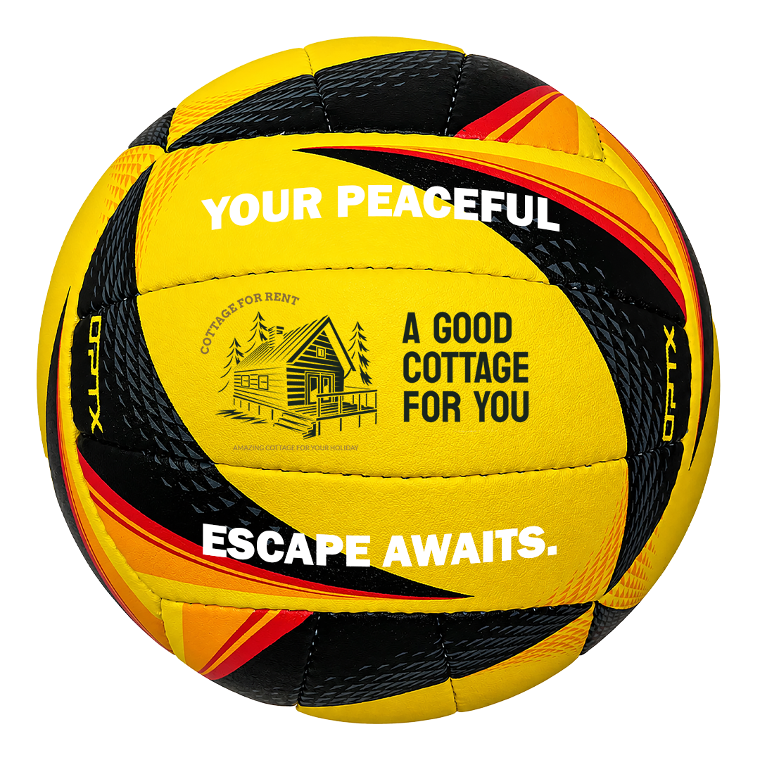 Customized Wilson NCAA OPTX Game Volleyball  with 3 panels available UV Print Logo Perfect Gift for any occasion