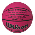 Load image into Gallery viewer, Customized Pink Basketball Personalized Gift
