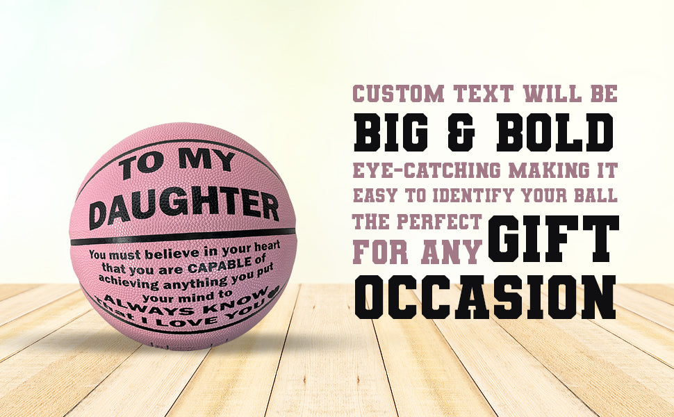 To My Daughter Basketball 2