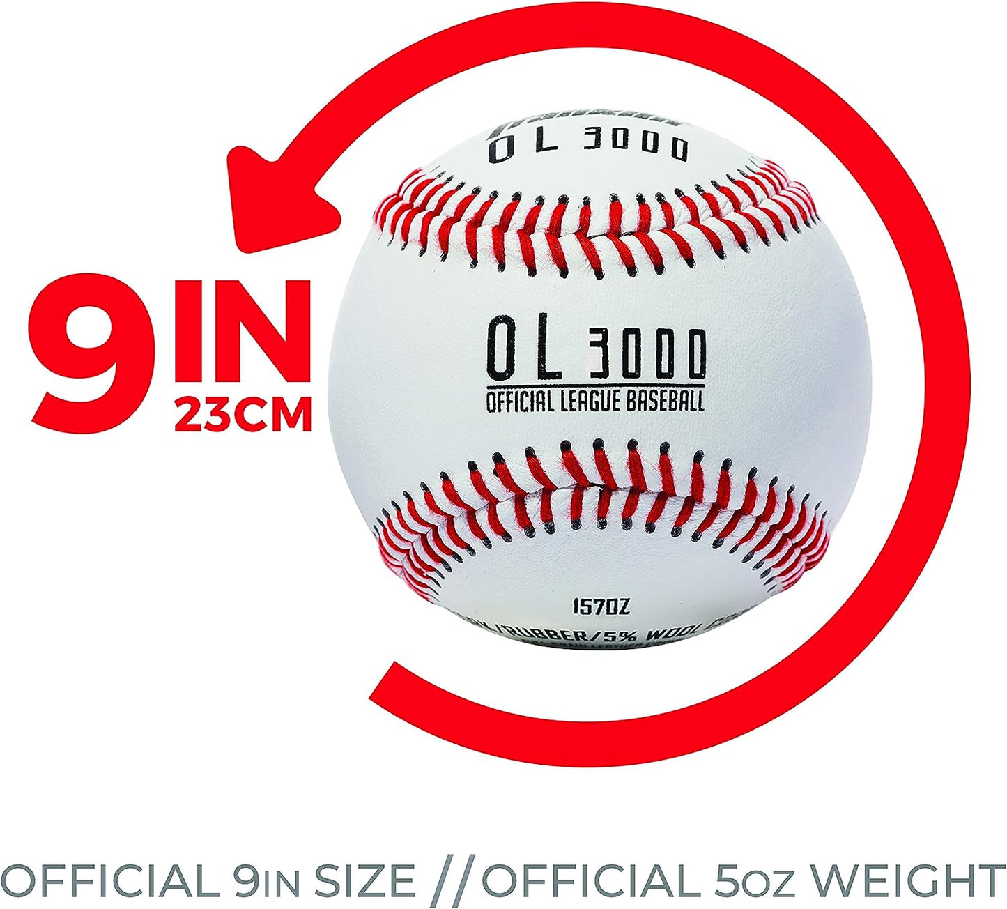 Franklin OL 3000 baseball size