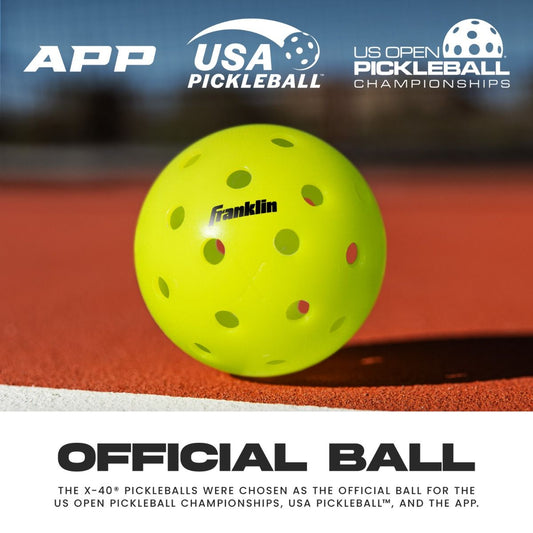Franklin X40 Outdoor Pickleballs Official Ball
