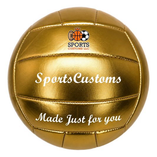 Customized Gold Volleyball Official Volleyball  your Name your Number your Logo UV Print
