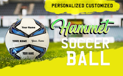 Customized Hammet Soccer Ball, Personalized Quality Soccer Gift