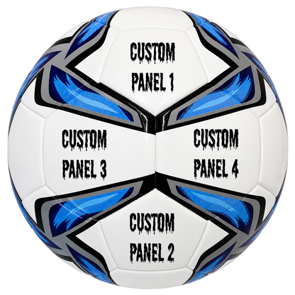Personalized Customized Hammet Soccer Ball Drip Font