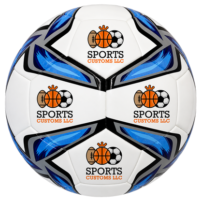 Personalized Hammet Soccer Ball with UV-printed logo.