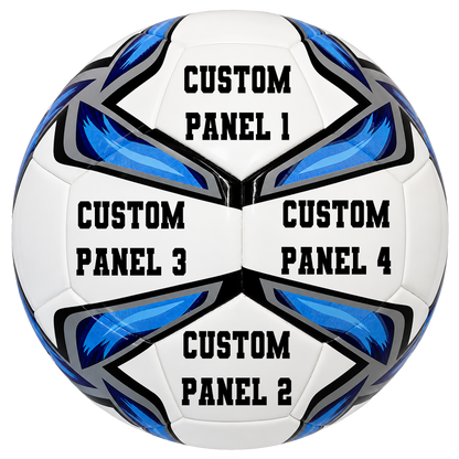 Personalized Customized Hammet Soccer Ball Varsity Font
