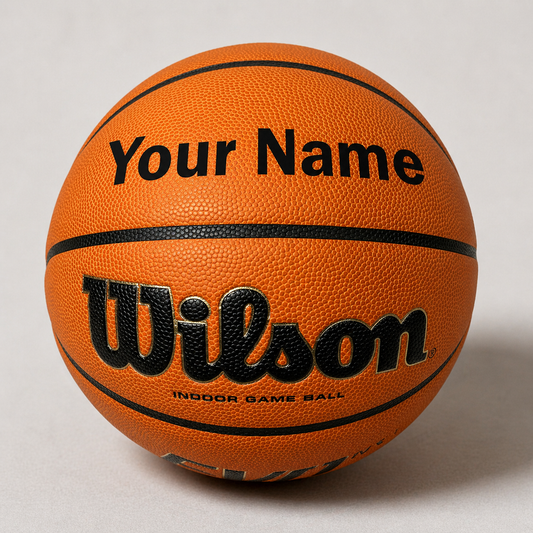 Customized Wilson NCAA EVO NXT Basketball Indoor Size 29.5" or 28.5"