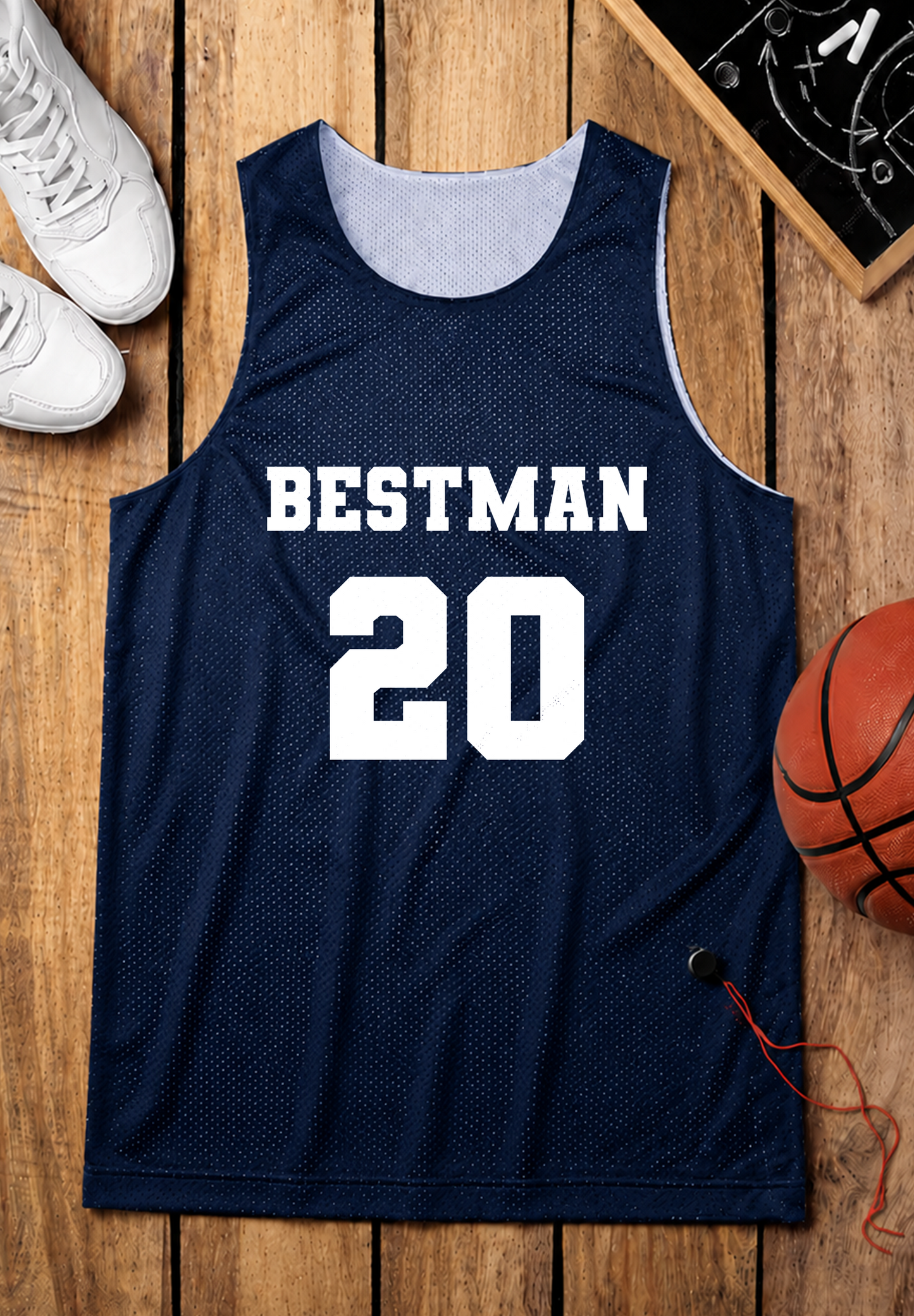 Personalized Navy Blue Jersey Best man Customized Number Just made for you
