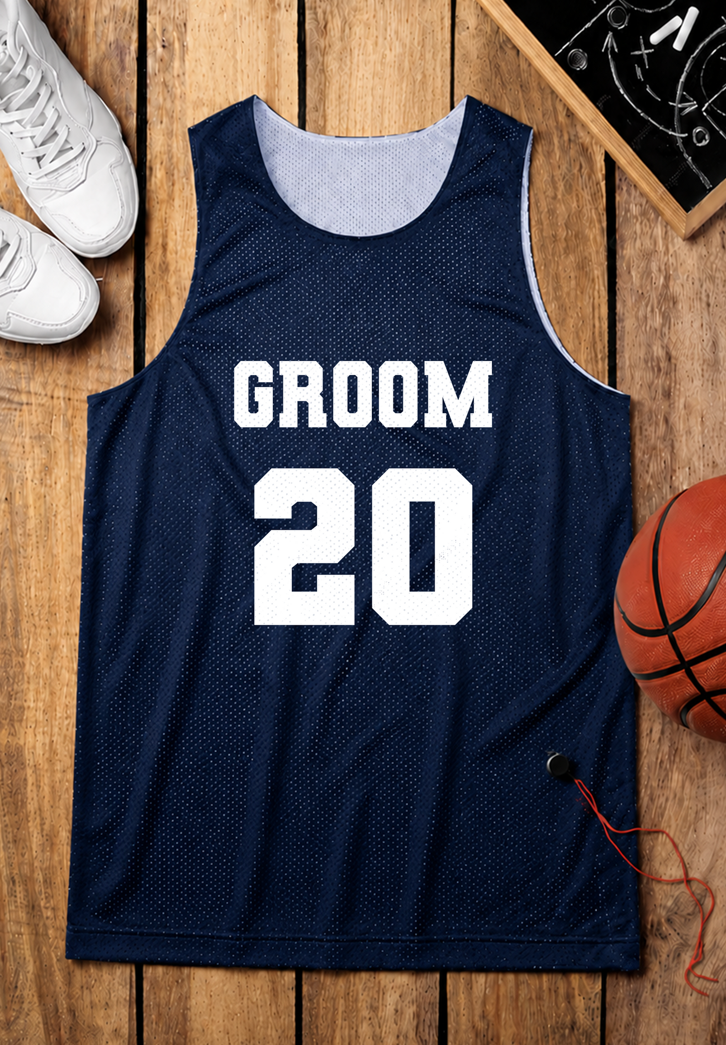 Personalized Navy Blue Jersey Groom Customized Number Just made for you