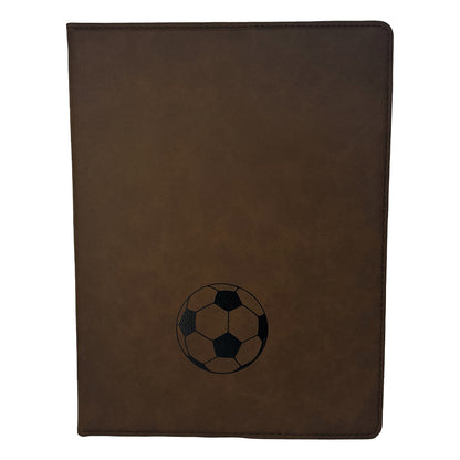 PADFOLIOSOCCERBALLBLANK