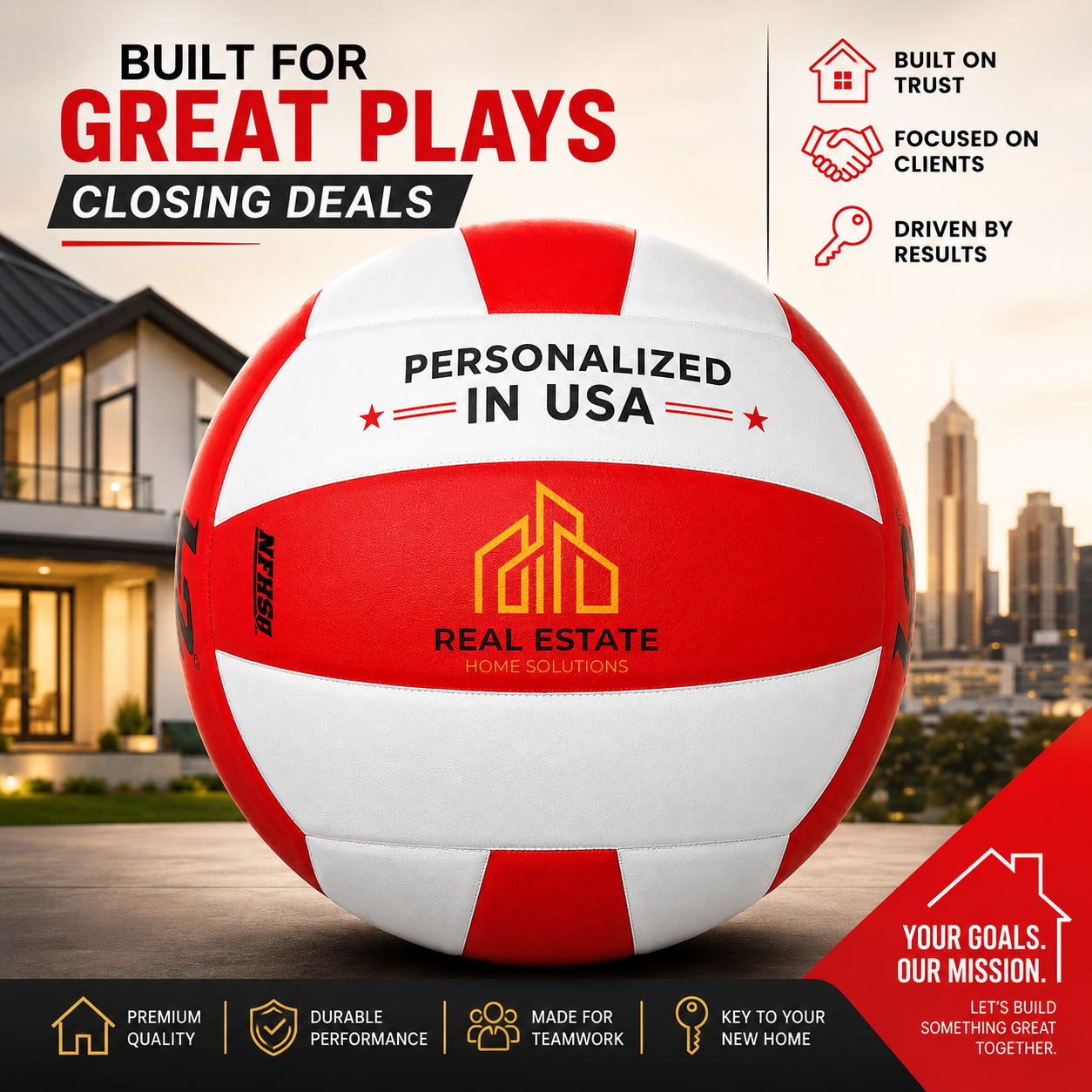 Customized Molten L2 Red and White Volleyball  with 3 panels available UV Print Logo Personalized in USA
