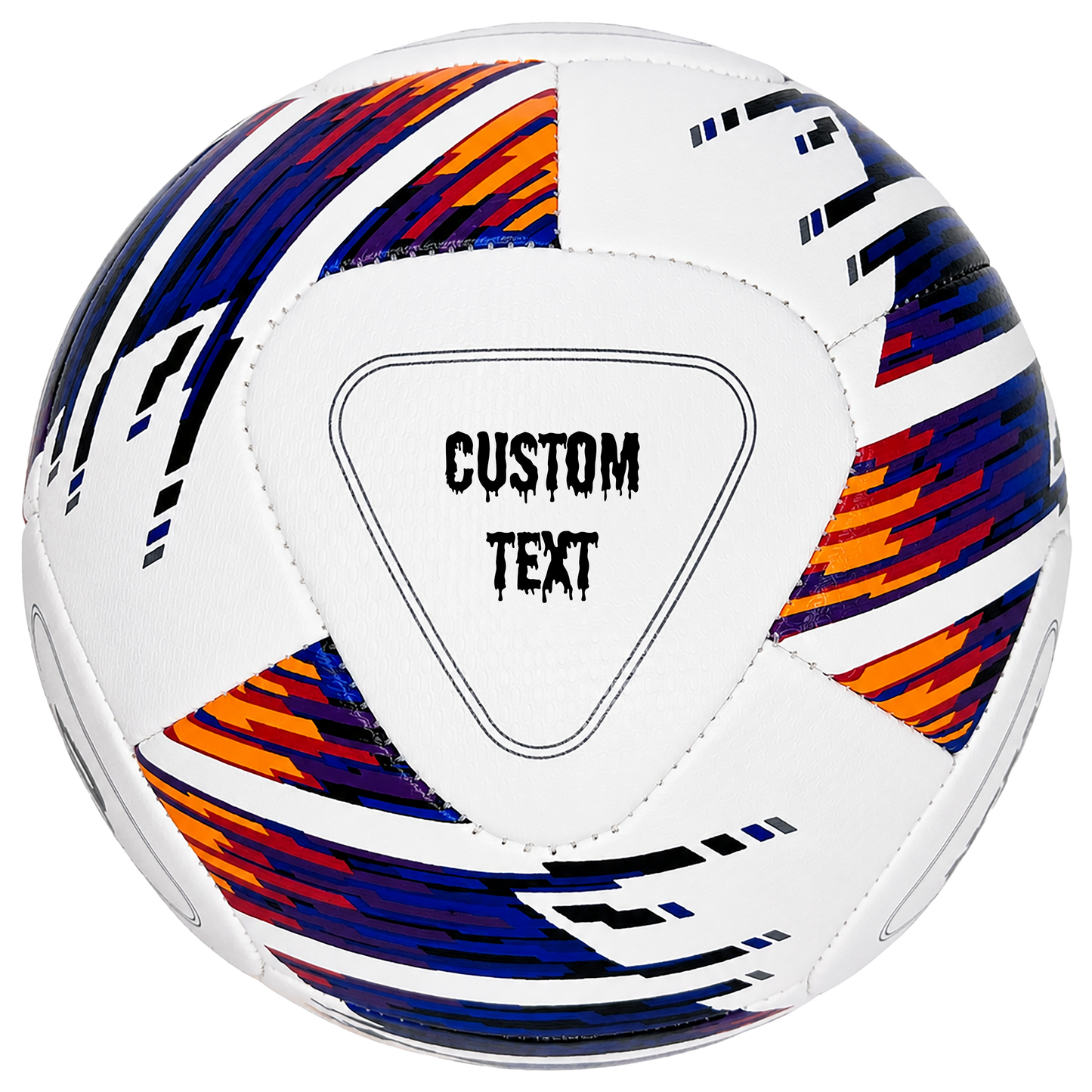 Personalized Wilson NCAA Vivido Replica Soccer Ball Drip Font