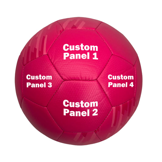 PinkVantageSoccerBall 4 Panels available