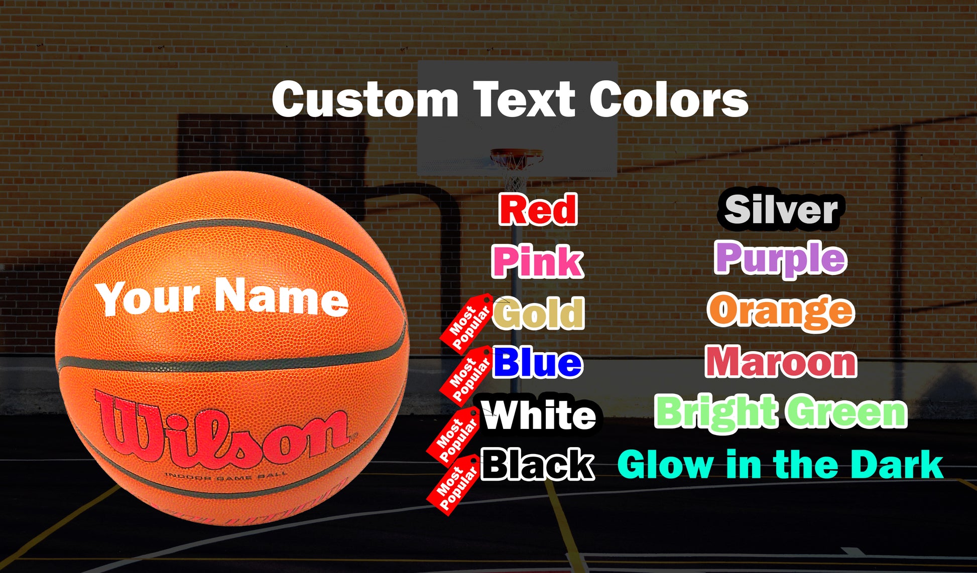 Custom Text Colors.