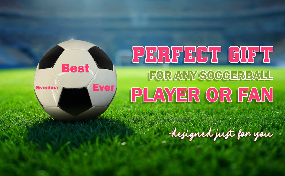 To My Grandma Soccer Ball A