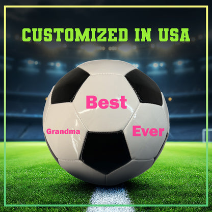 To My Grandma Soccer Ball C