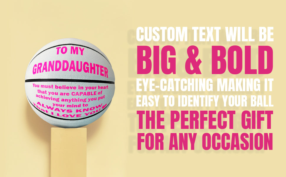 Customized Basketball Granddaughter 2