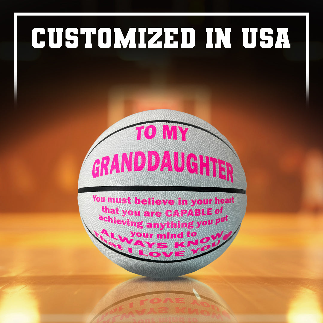 Customized Basketball Granddaughter 2