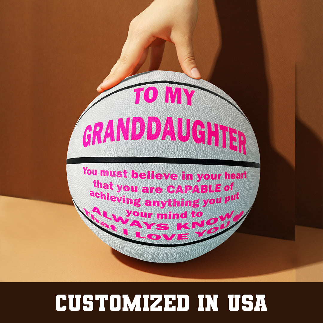 Customized Basketball Granddaughter 4