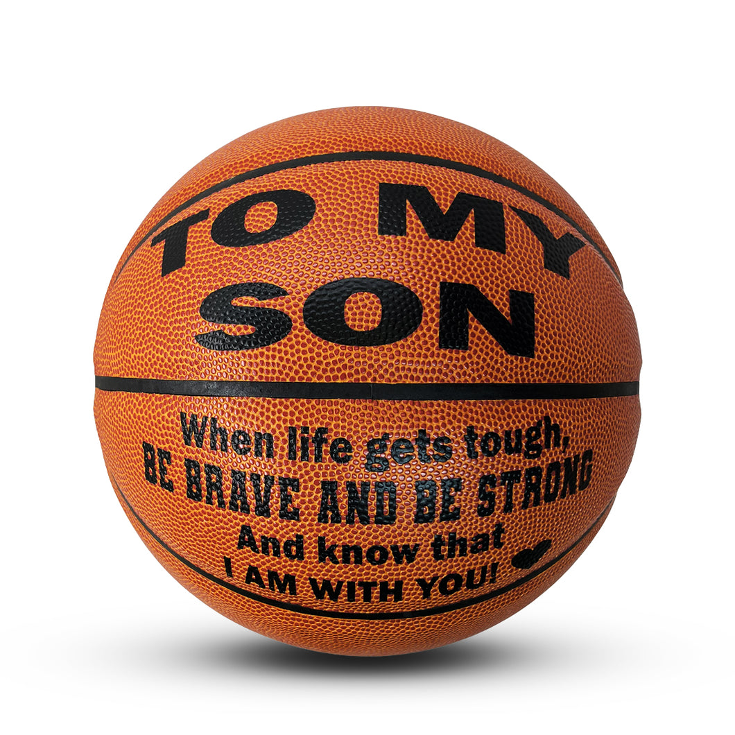 To My Son Basketball