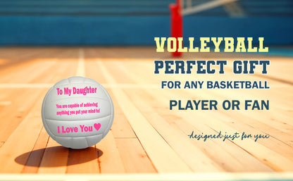 To My Daughter Volleyball 1